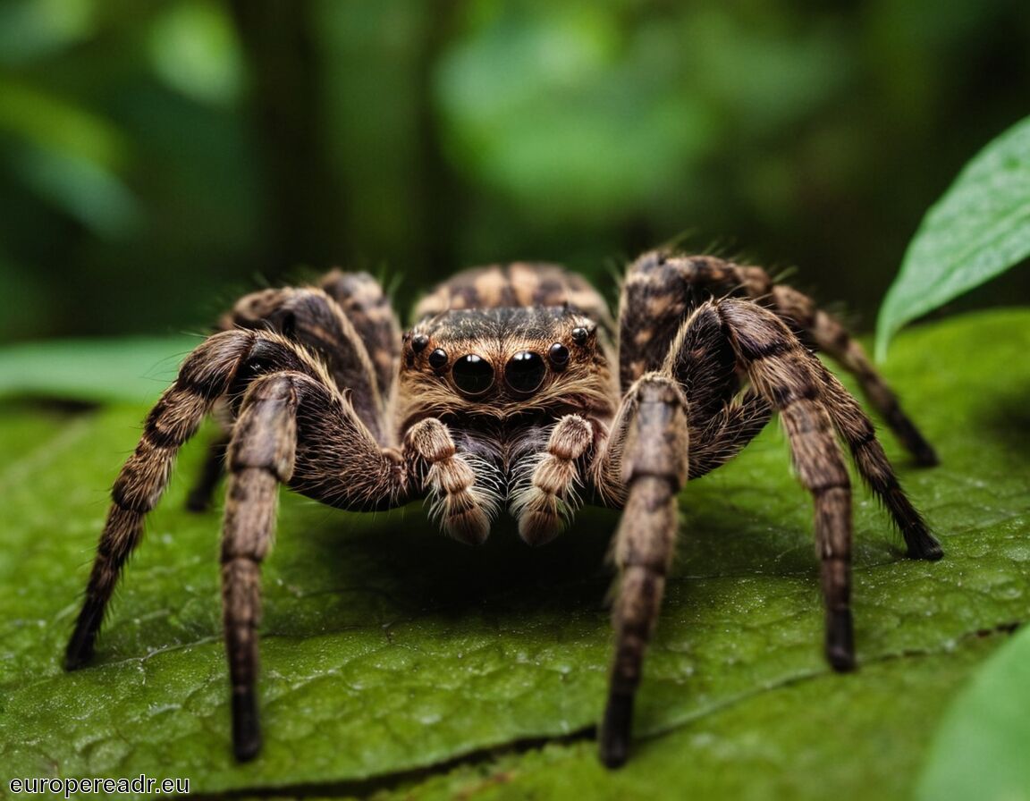 Taranteln: faszinierende und große Spinnenarten - Die größten Spinnen der Welt » Entdecke ihre Gigantismus