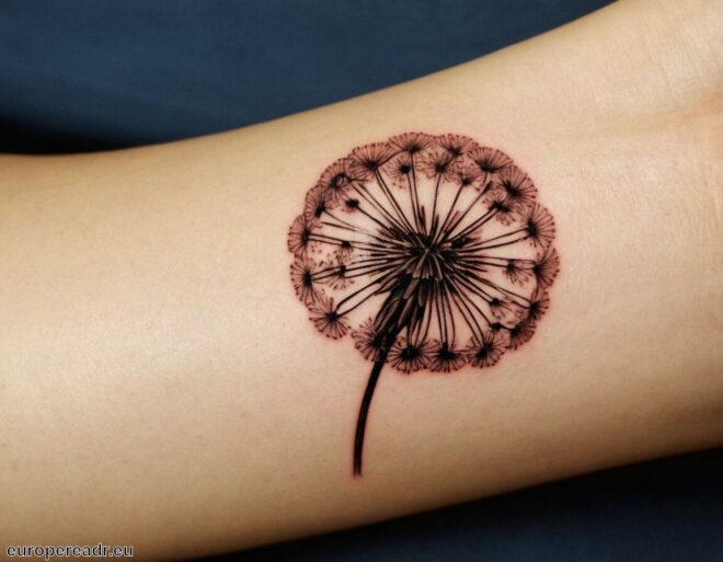 Pusteblume Tattoo » Symbol der Freiheit und Hoffnung